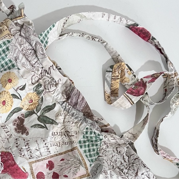 Hand Crafted Cotton All Purpose Commuter Shopping Grocery Tote Shoulder Bag - Picture 6 of 16